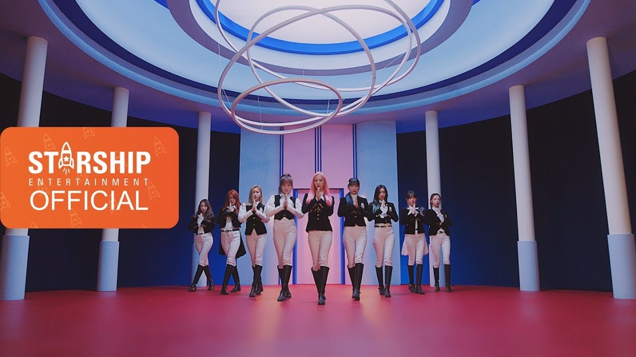 Youtube thumbnail for WJSN's 'As You Wish' music video.