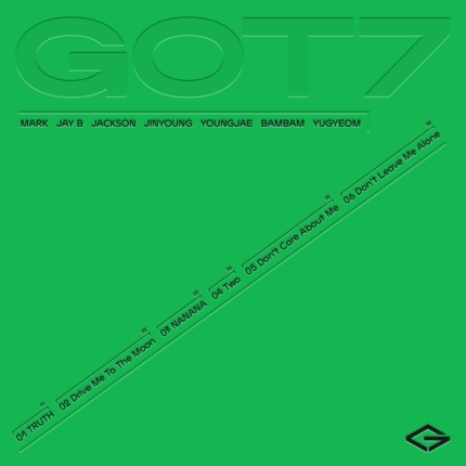 Album artwork for GOT7's self-titled EP.