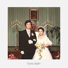 Album artwork for 'TEAM BABY' by THE BLACK SKIRTS.